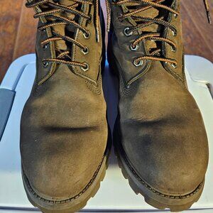 Timberland 6 Inch Boot Dark BrownNubuck Men's SIZE 7.5